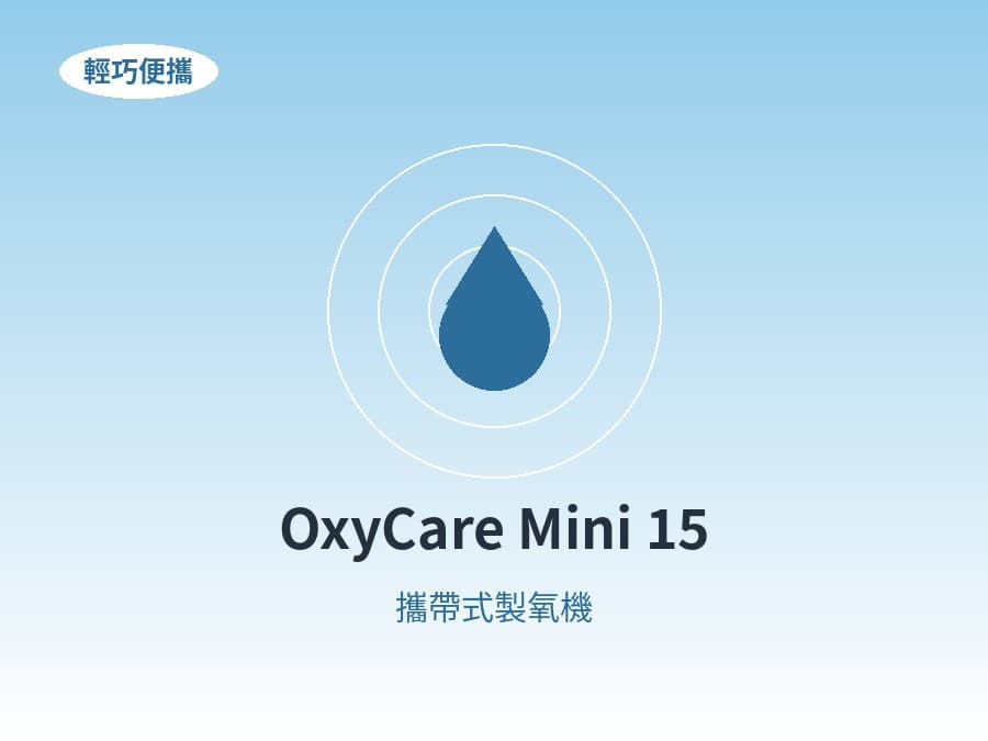 OxyCare Mini 15 攜帶式製氧機